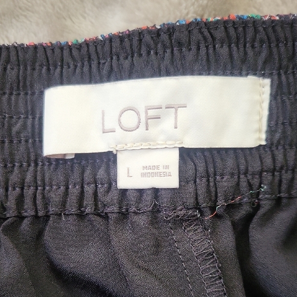 LOFT Paisley Print Women's L Skirt - Picture 4 of 6